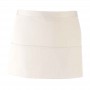 Bar Apron with Pocket White