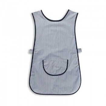 Tabard Aprons Blue Stripe Sml