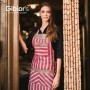 Giblors Oregon Bib Apron Burgundy