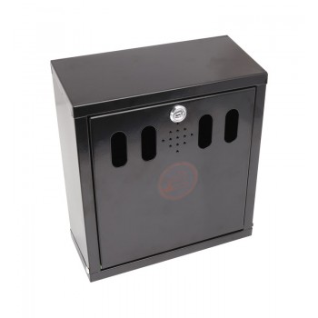 Wall Mounted Ashtray Black