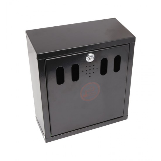Wall Mounted Ashtray Black