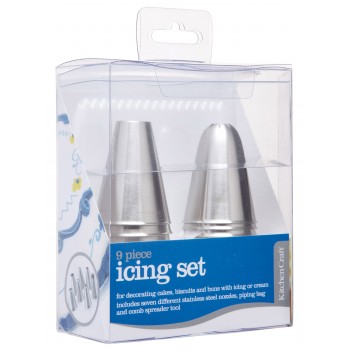 9 Piece Icing Set