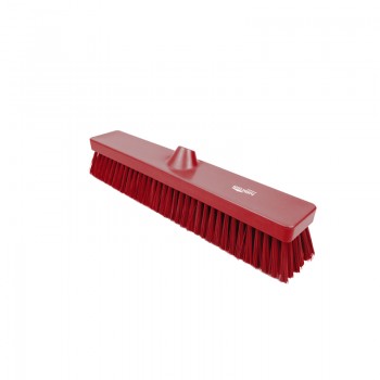 Hill Stiff Floor Brush 18" Red