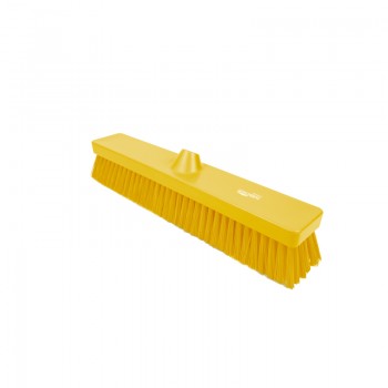 Hill Stiff Floor Brush 18" Yellow