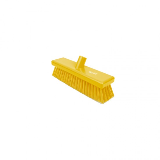 Hill Stiff Floor Brush 12" Yellow Hill Stiff Floor Brush 12" Yellow