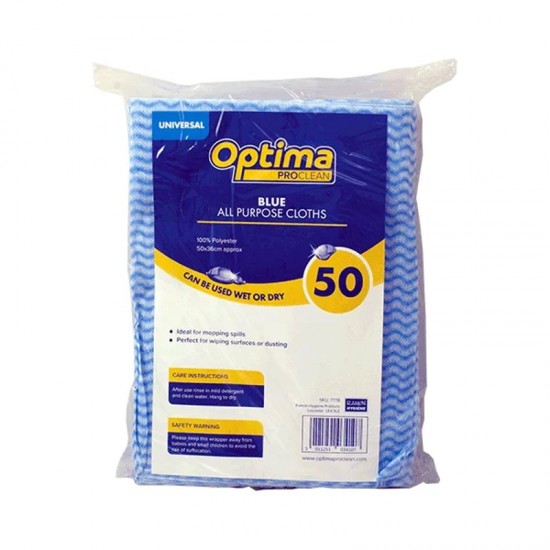 Optima Universal Cloth Pk 50 Optima Universal Cloth Pk 50