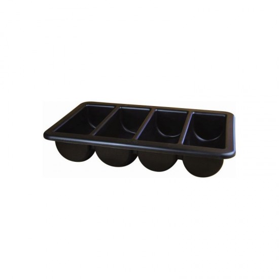 Plastic Cutlery Tray Black Plastic Cutlery Tray Black