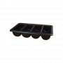 Plastic Cutlery Tray Black