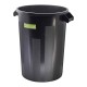 Black Dust Bin 100lt