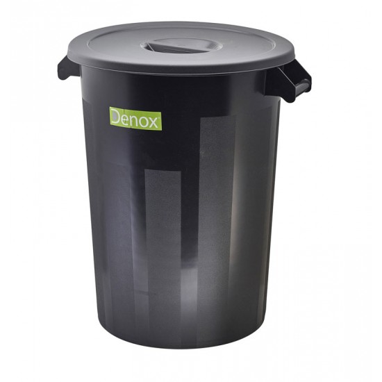 Black Dust Bin 100lt