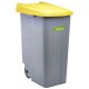 Grey Recycling Bin & Lids