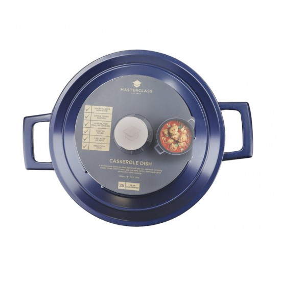 Masterclass Cast Aluminium Casserole Dish 2.5lt