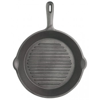 Cast Iron Round Grill Pan