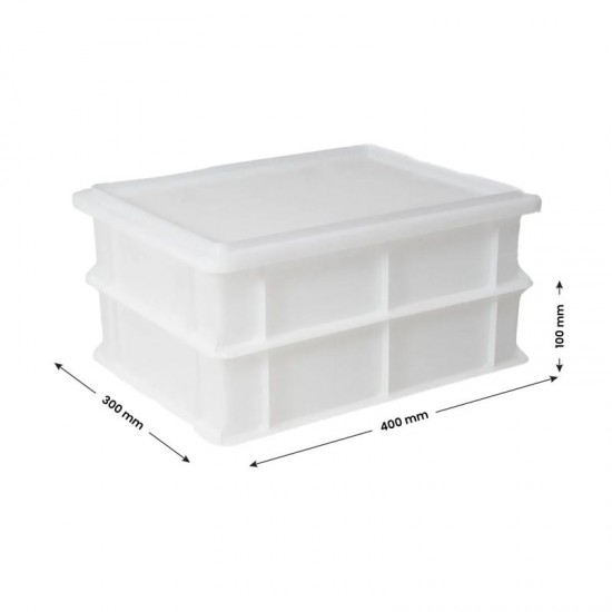 Stackable Dough Box Half Size 40x30x10