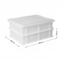 Stackable Dough Box Half Size 40x30x10