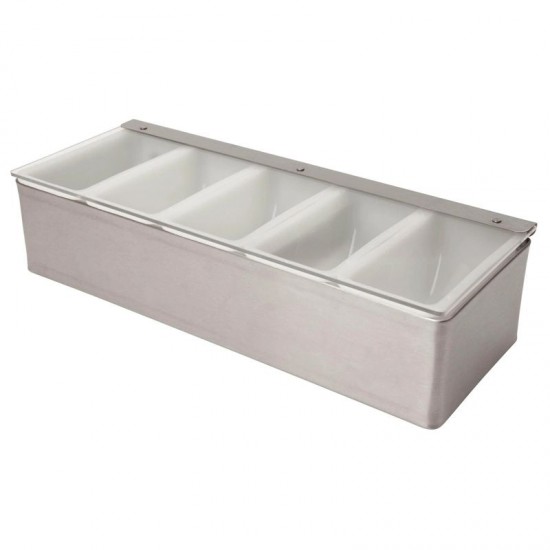 Condiment Dispenser 5 Section