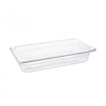 Polycarbonate 1/3x65 GN Pan Clear