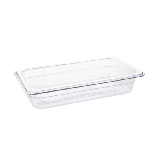 Polycarbonate 1/3x65 GN Pan Clear Polycarbonate 1/3x65 GN Pan Clear