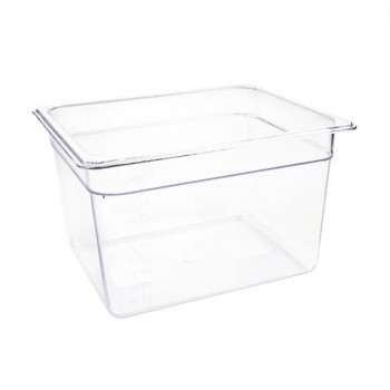 Polycarbonate 1/2x200 GN Pan Clear Polycarbonate 1/2x200 GN Pan Clear