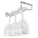 Chrome Glass Rails 10"