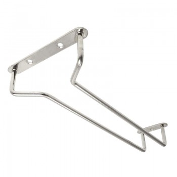 Chrome Glass Rails 10"