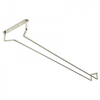 Chrome Glass Rails 24"