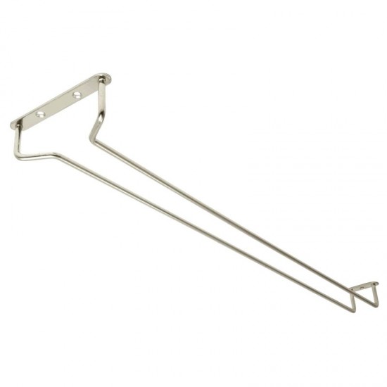 Chrome Glass Rails 24"