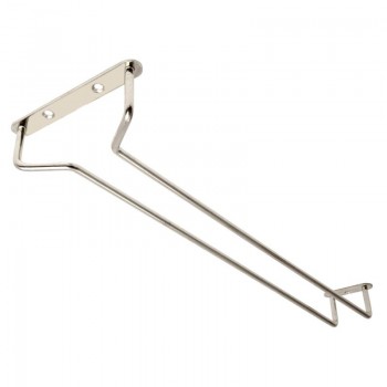 Chrome Glass Rails 16"