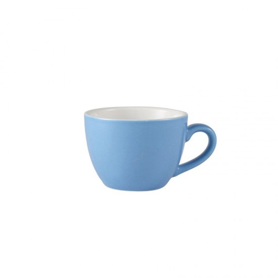 Royal Genware Bowl Shaped Cup 3oz Blue