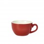 Royal Genware Bowl Shaped Cup 8.75oz Red