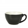 Royal Genware Bowl Shaped Cup 12oz Black