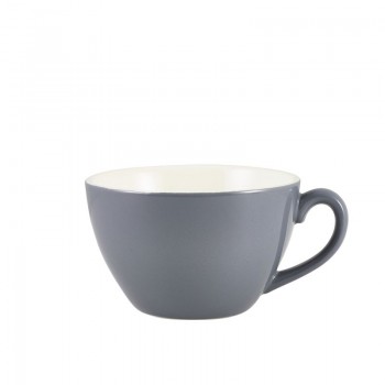 Royal Genware Bowl Shaped Cup 12oz Grey