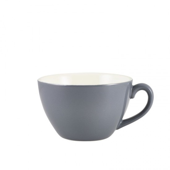 Royal Genware Bowl Shaped Cup 12oz Grey
