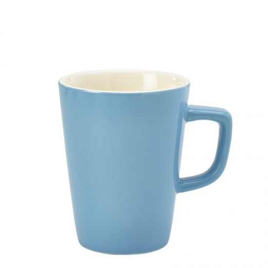 Royal Genware Latte Mugs 12oz Blue