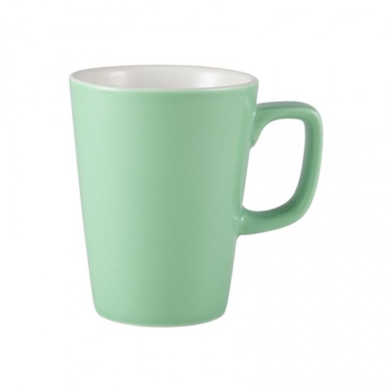 Royal Genware Latte Mugs 12oz Green
