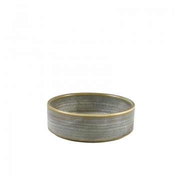 Terra Porcelain Presentation Bowls 13cm Matt Grey Terra Porcelain Presentation Bowls 13cm Matt Grey