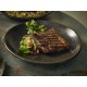 Black Deep Coupe Plate 28cm