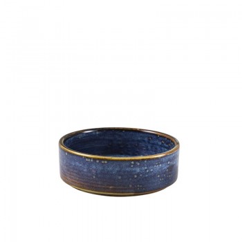 Aqua Blue Terra Porcelain Presentation Bowls Small