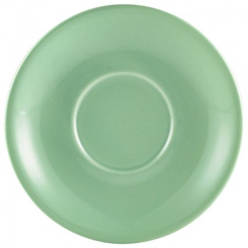 Royal Genware Saucer Green 16cm