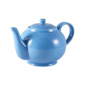 Royal Genware Teapot 15.75oz Blue