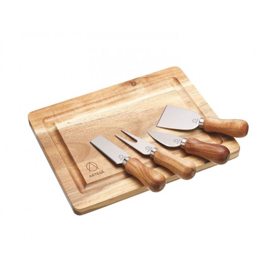 Artesa Cheese Board & Knife Set