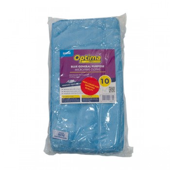 Optima Shine Microfibre Cloths Blue Optima Shine Microfibre Cloths Blue