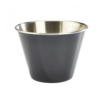 Stainless Steel Ramekin 12oz Black