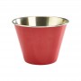Stainless Steel Ramekin 2.5oz Red