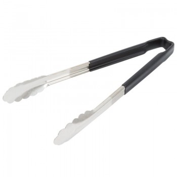 Kool Touch® Utility Tongs Black 30cm
