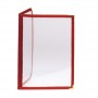American Style Menu Holders A4 Red 