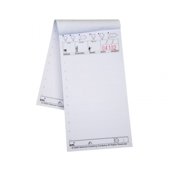 GuestCheck WaitRpads 1ply GuestCheck WaitRpads 1ply