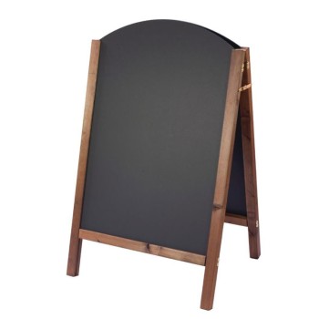 Curved Oak Frame A-Board