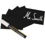 Securit Mini Chalkboard Tags A8 Pk20