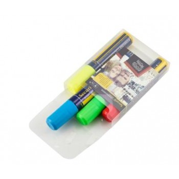 Liquid Chalk Markers Coloured Lrg 1x4
